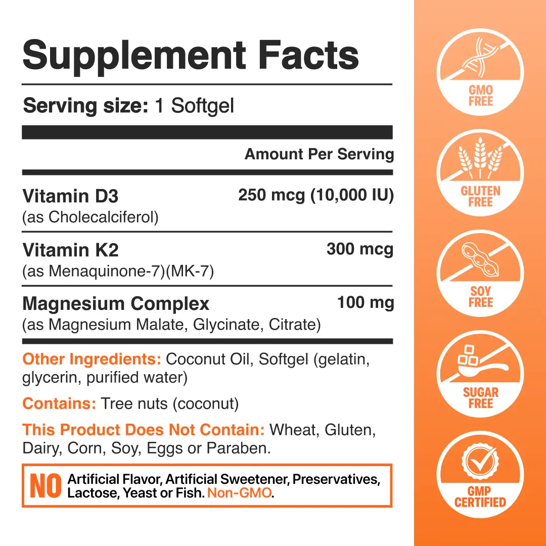 Vitamin D3 & K2 - Image 7